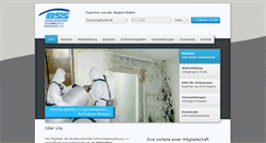 Desktop Screenshot of bss-schimmelpilz.de
